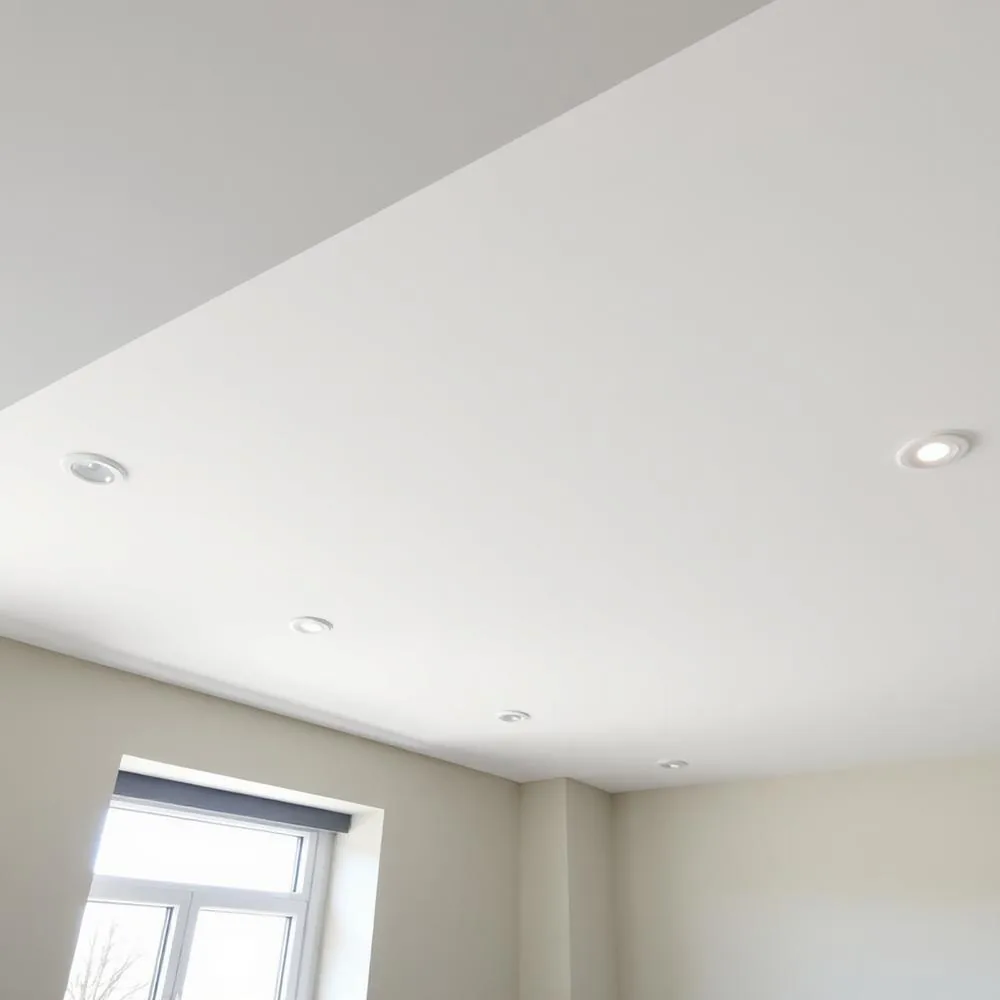 Controsoffitto con faretti