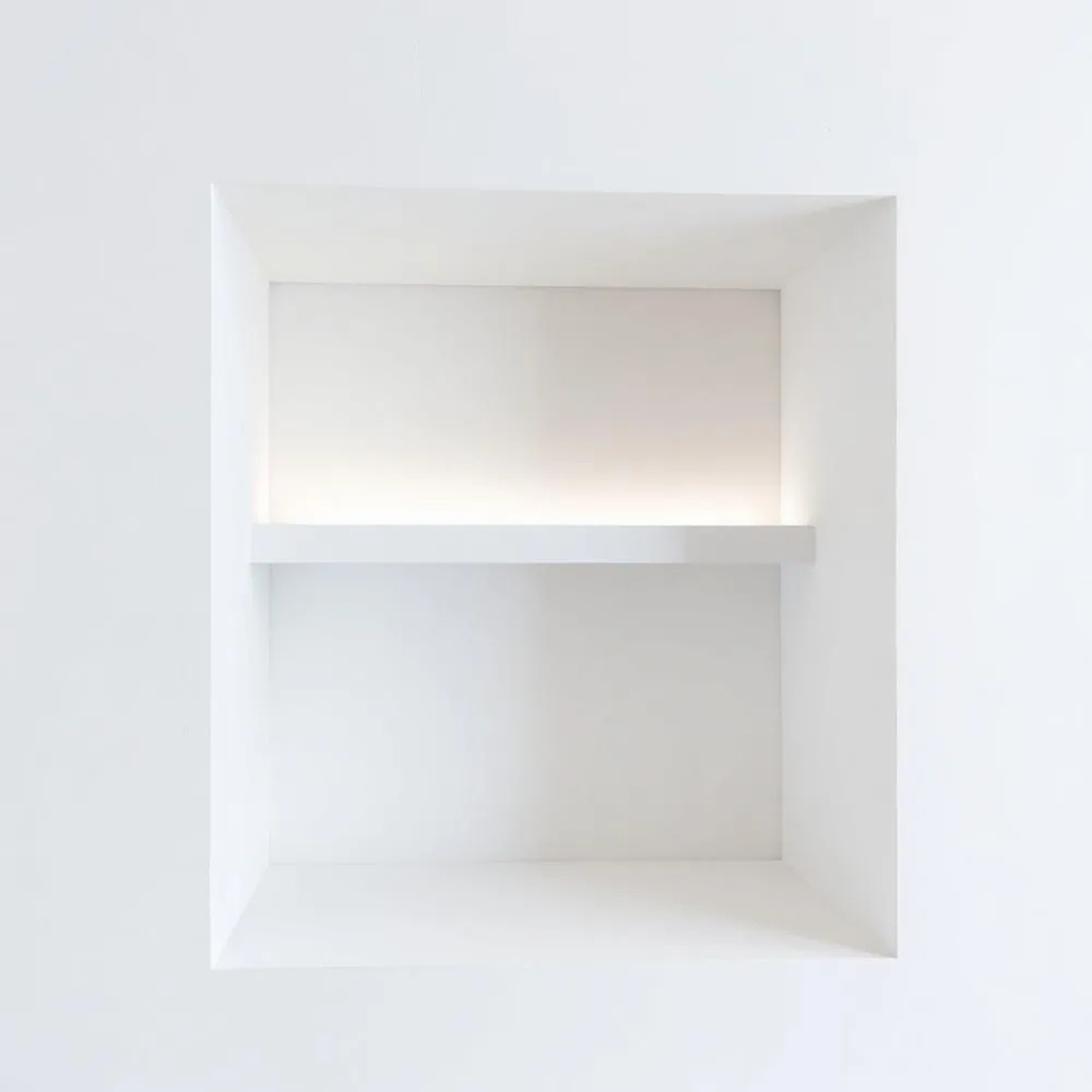 Nicchia con luce integrata